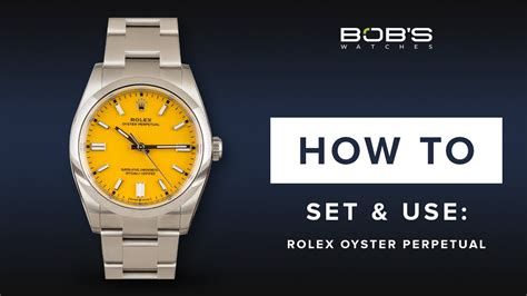 how to set time on a rolex oyster perpetual|change time on Rolex datejust.